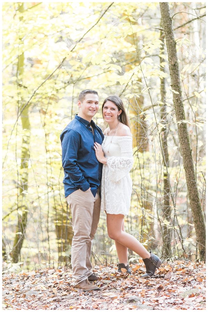Ricketts Glen State Park Engagement | David & Dayna - Caroline Morris ...