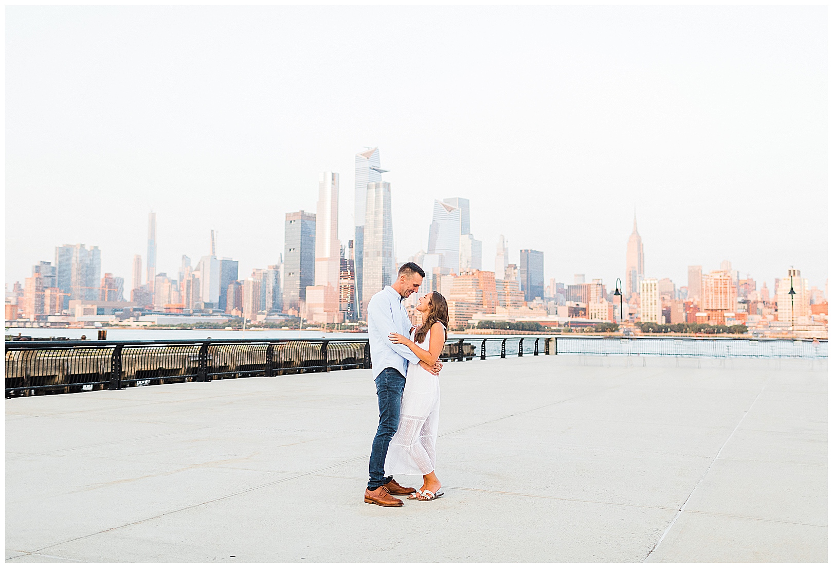 Hoboken Engagement | Caroline Morris Photography