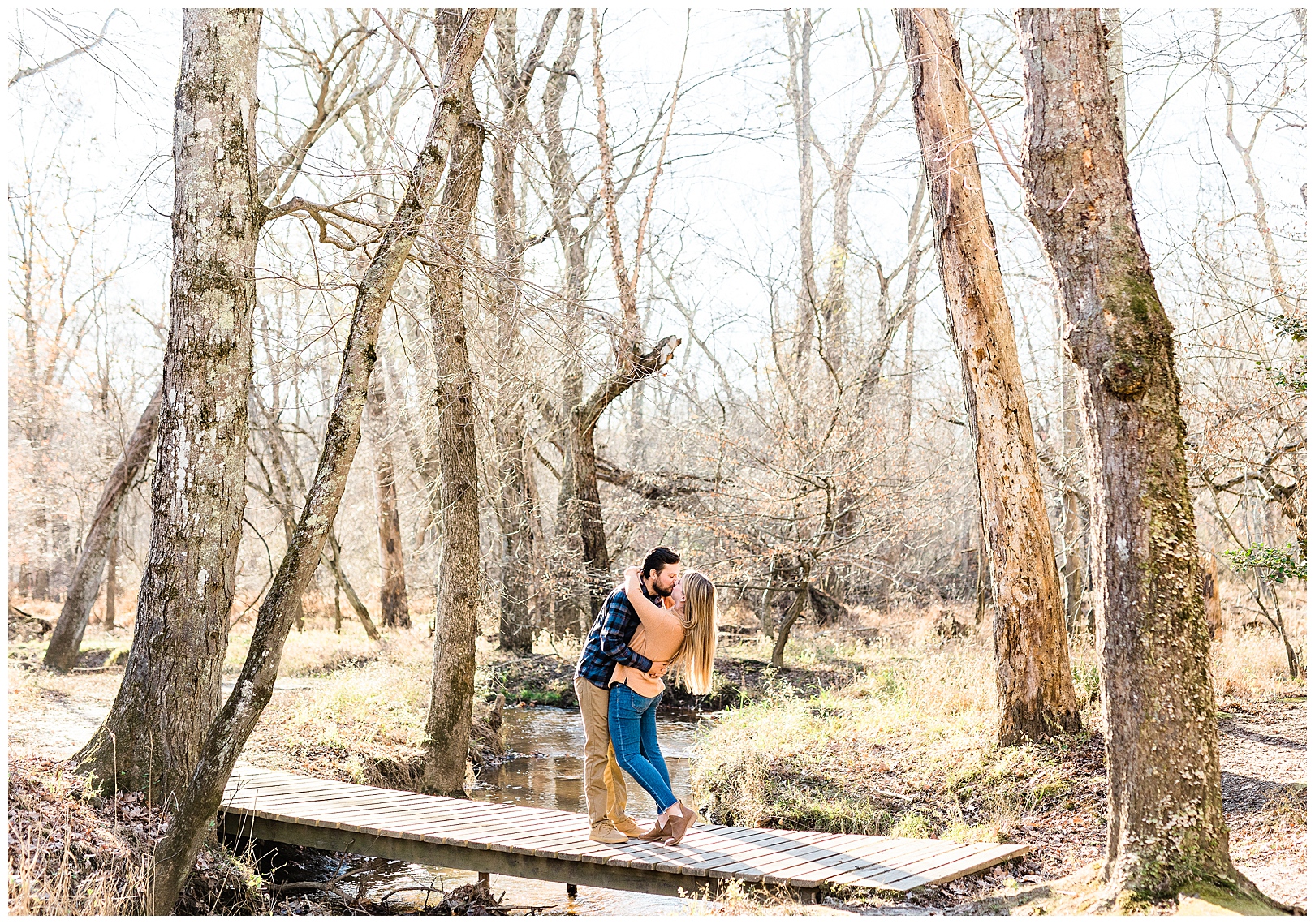 Allaire State Park Engagement | Caroline Morris Photography