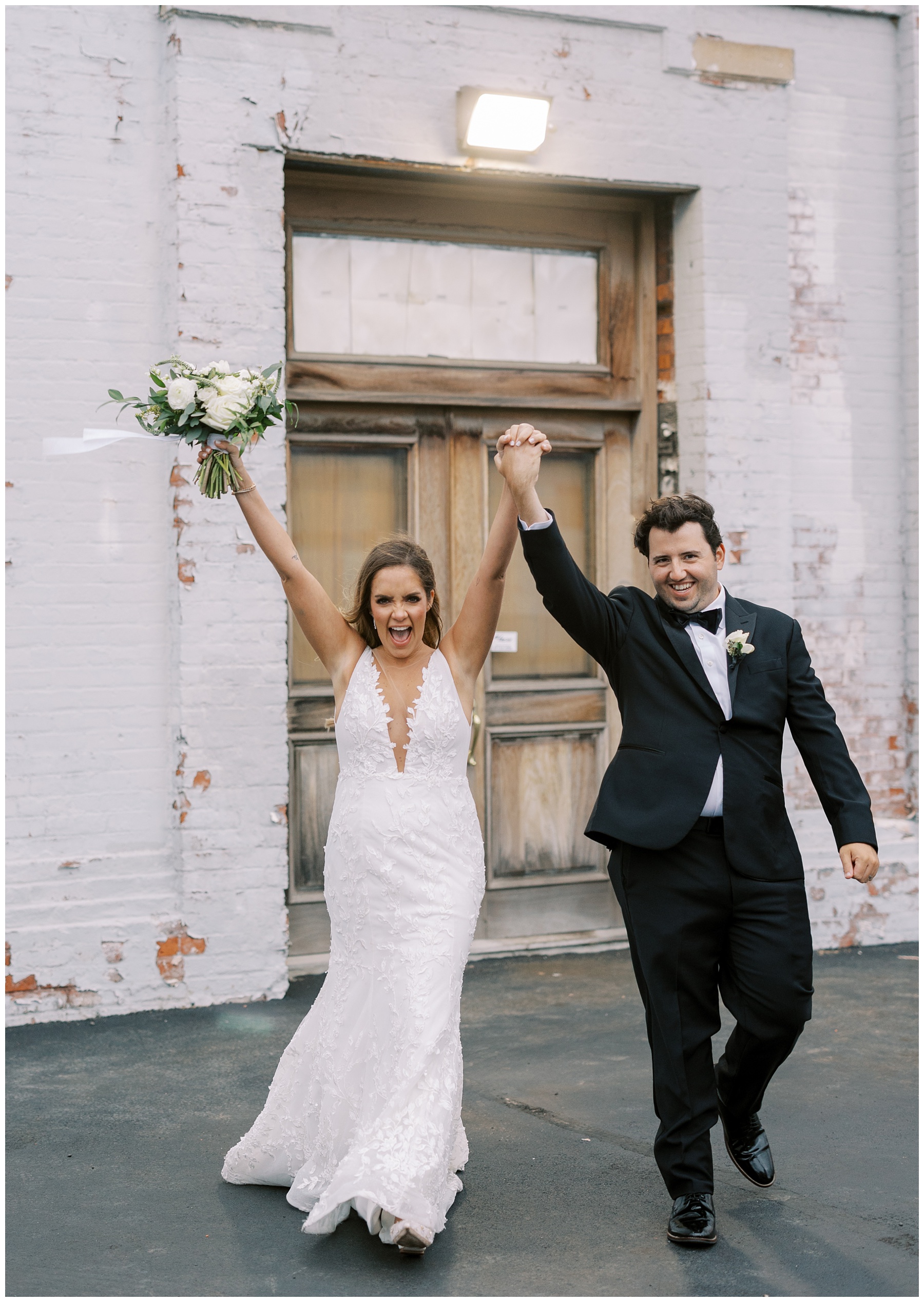 Loading Dock Stamford CT Wedding | Caroline Morris Photography